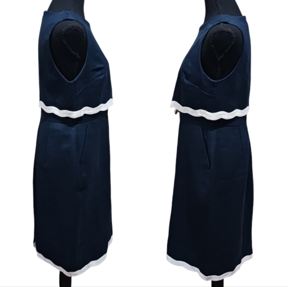 J. Crew Going Places Linen Sheath Dress - Picture 4 of 10